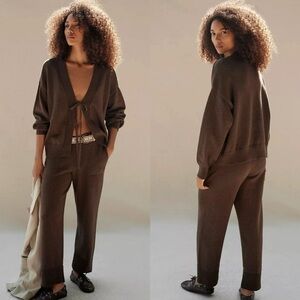 Free People Solar Cardigan & Pants Set